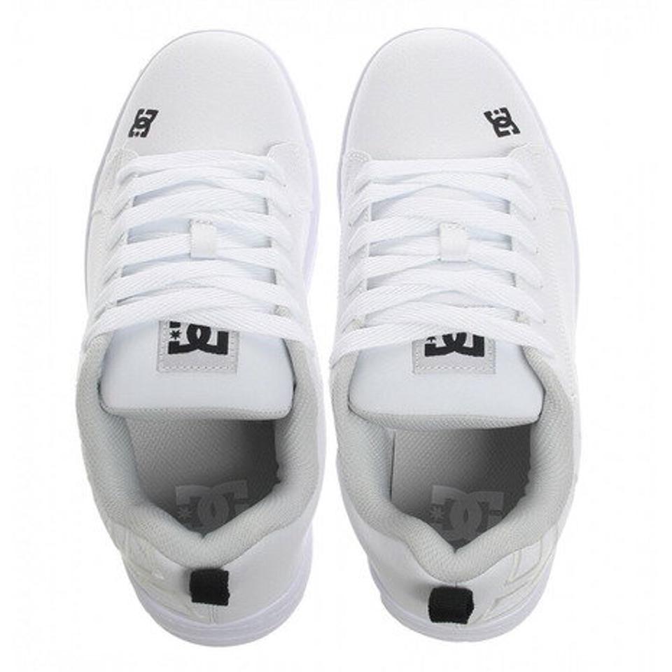 ディーシー・シュー（DC SHOE）（メンズ） メンズ スニーカー 白 コートグラフィックライト COURT GRAFFIK LITE ホワイト ホワイトネイビー 22SPDM221602