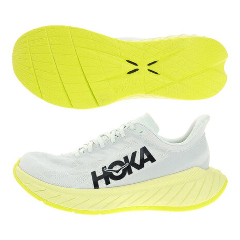 ホカ（HOKA）（メンズ）ランニングシューズ トレーニングシューズ 部活 カーボンX2 CARBONX2 1113526-BFLG