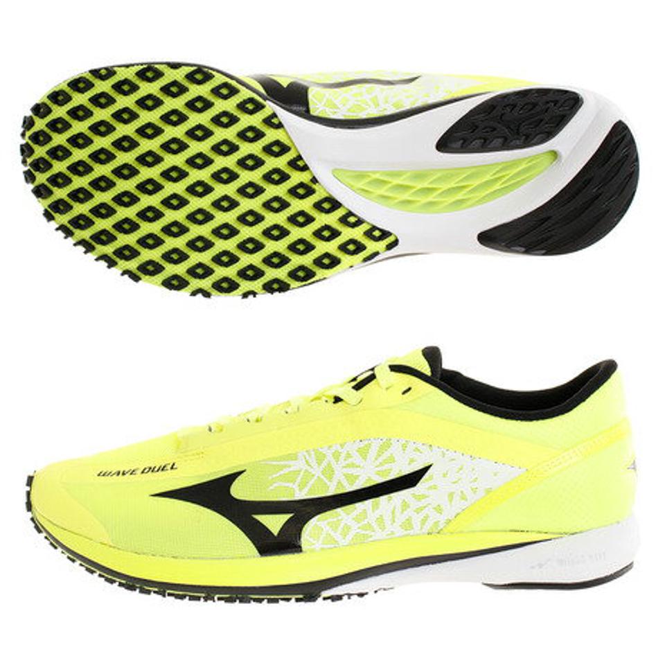 【ランニング対象品購入&エントリーでP10倍！8/19 20:00〜8/28 23:59】ミズノ（MIZUNO） ランニングシューズ ウエーブデュエル レーシング U1GD196002 トレーニングシューズ 部活 マラソン （メンズ）