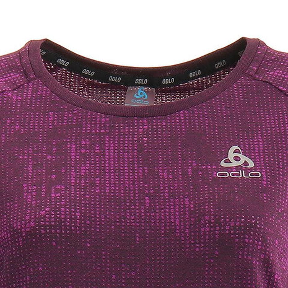 オドロ（ODLO） ランニング クルーネック 半袖 Tシャツ 313231-30688 （レディース）