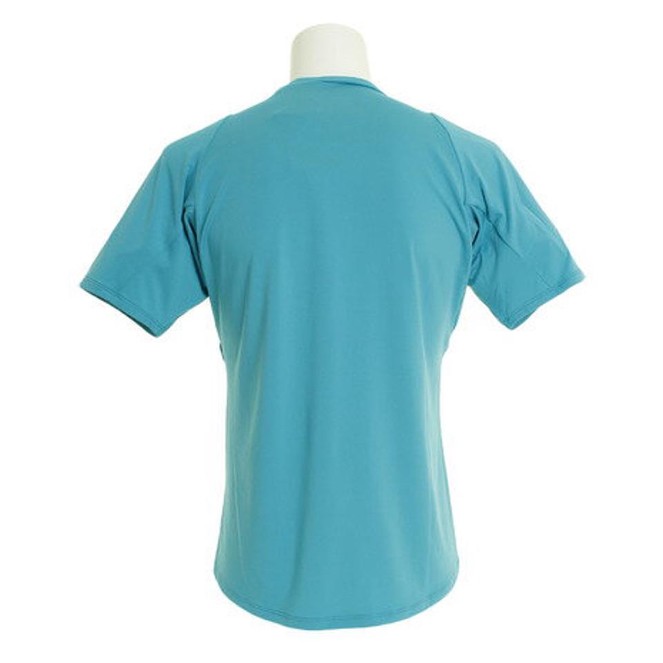 【ランニング対象品購入&エントリーでP10倍！8/19 20:00〜8/28 23:59】ツー・タイムズ・ユー（2XU） ランニング ストレッチニット 半袖 Tシャツ MR6009A-GRN/SIL オンライン価格 （メンズ）