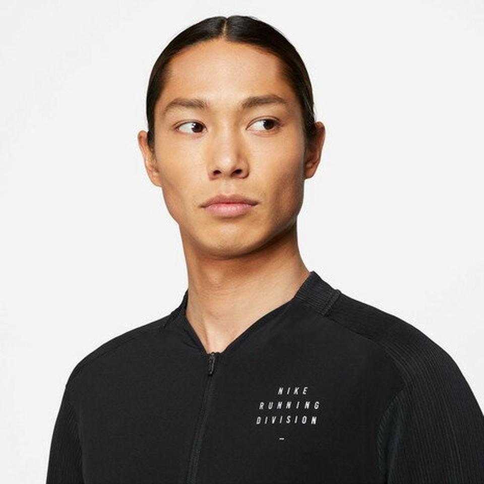 【ランニング対象品購入&エントリーでP10倍！8/19 20:00〜8/28 23:59】ナイキ（NIKE） ランニング ランニングウェア メンズ Tシャツ 長袖 Dri-FIT ラン ディビジョン フルジップ ランニングトップ DD4930-010 （メンズ）