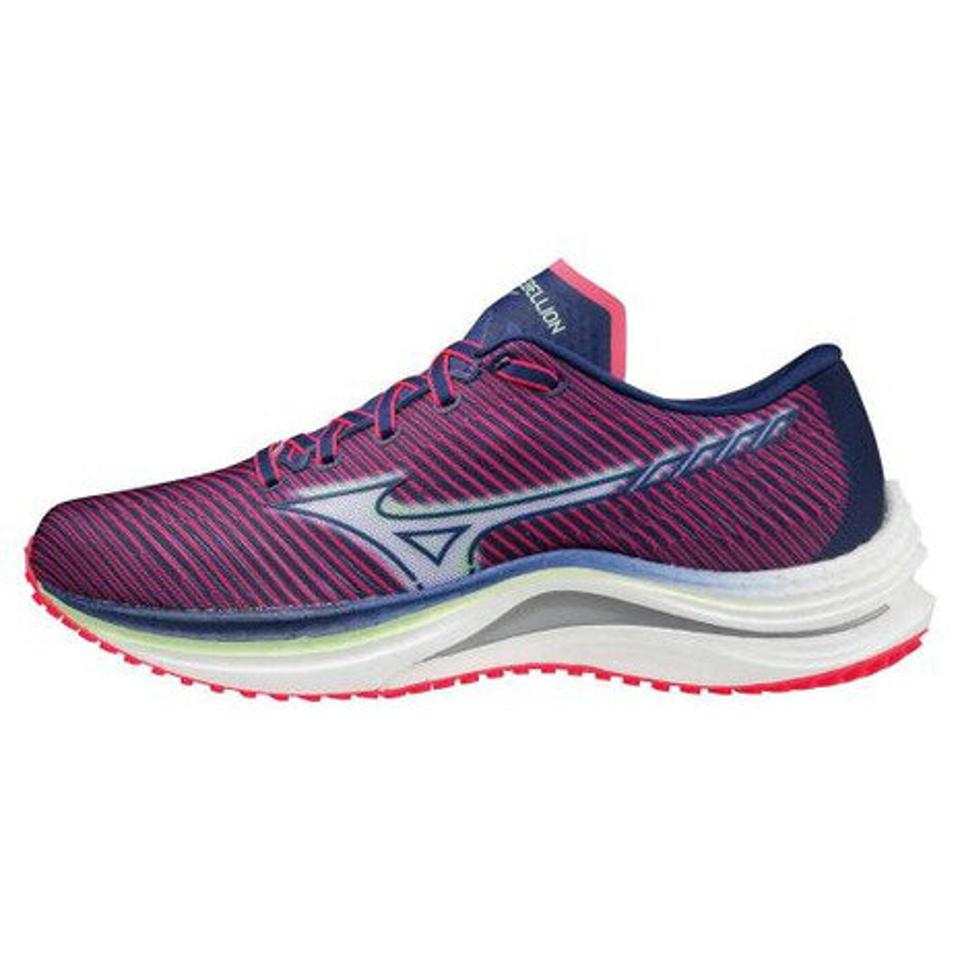 ミズノ（MIZUNO）（レディース）ランニングシューズ トレーニングシューズ 部活 ウエーブリベリオン J1GD211787
