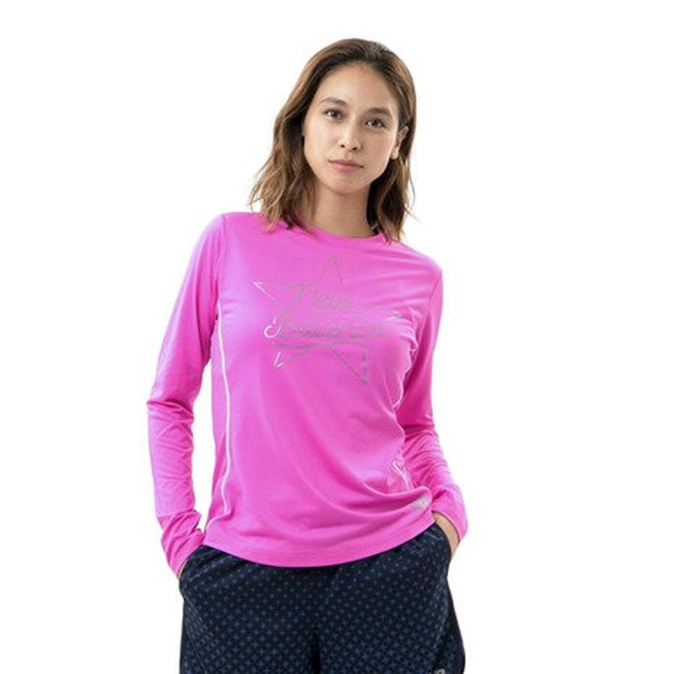 【ランニング対象品購入&エントリーでP10倍！8/19 20:00〜8/28 23:59】ニューバランス（new balance） Star Training ロゴ 長袖Tシャツ AWT0306YFUS （レディース）