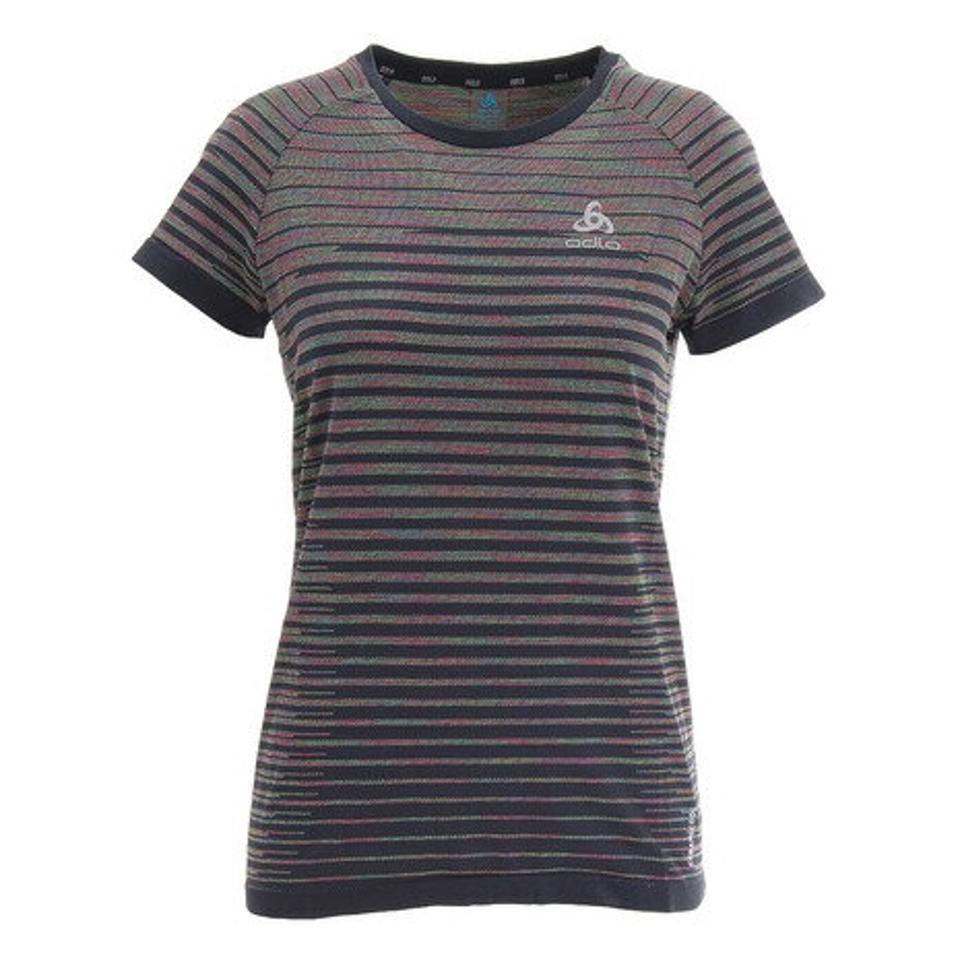 【ランニング対象品購入&エントリーでP10倍！8/19 20:00〜8/28 23:59】オドロ（ODLO） ランニング BLACKCOMB PRO 半袖 Tシャツ 313151-60223 （レディース）