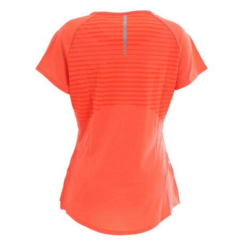 【ランニング対象品購入&エントリーでP10倍！8/19 20:00〜8/28 23:59】オドロ（ODLO） ランニング ランニングウェア レディース CERAMICOOL BASE LAYER PRINT 半袖 Tシャツ 312741-30649 （レディース）