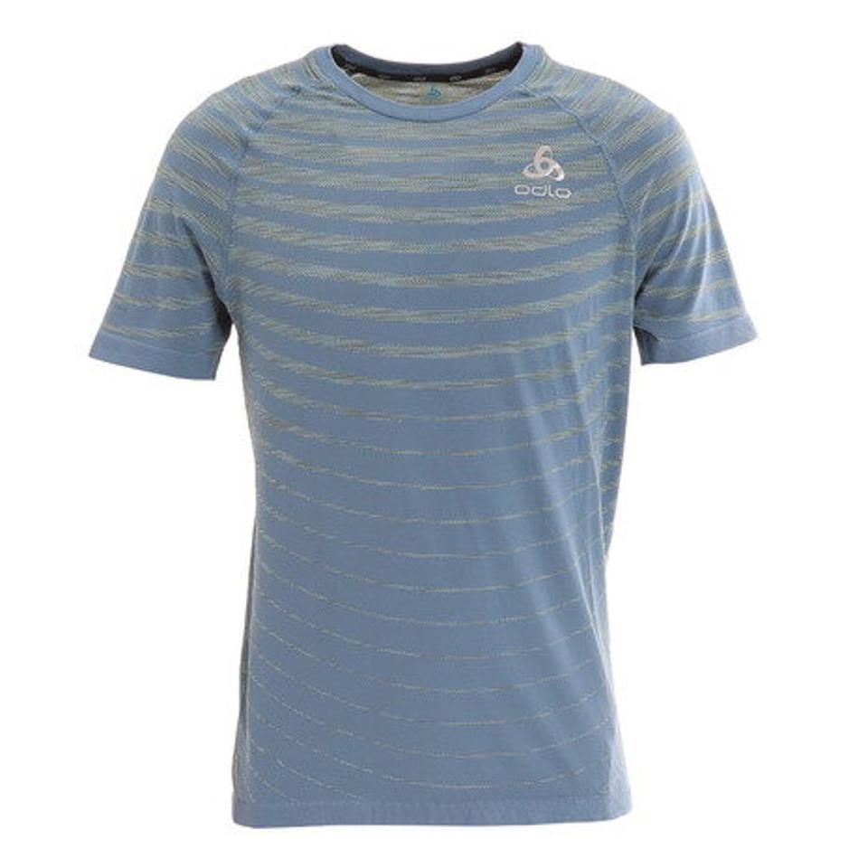 【ランニング対象品購入&エントリーでP10倍！8/19 20:00〜8/28 23:59】オドロ（ODLO） ランニング クルーネック半袖 Tシャツ BLACKCOMB PRO 313152-20689 （メンズ）