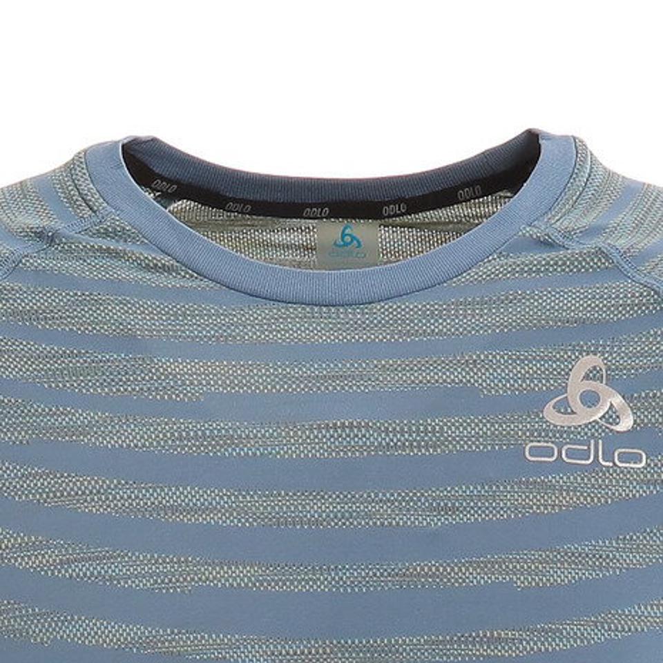 【ランニング対象品購入&エントリーでP10倍！8/19 20:00〜8/28 23:59】オドロ（ODLO） ランニング クルーネック半袖 Tシャツ BLACKCOMB PRO 313152-20689 （メンズ）