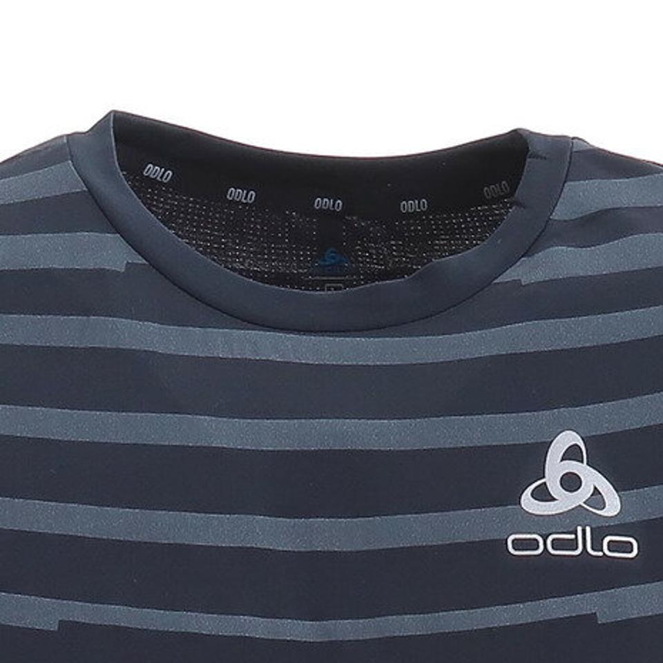 【ランニング対象品購入&エントリーでP10倍！8/19 20:00〜8/28 23:59】オドロ（ODLO） ランニング クルーネック半袖 Tシャツ CERAM LAYER 312742-60219 （メンズ）