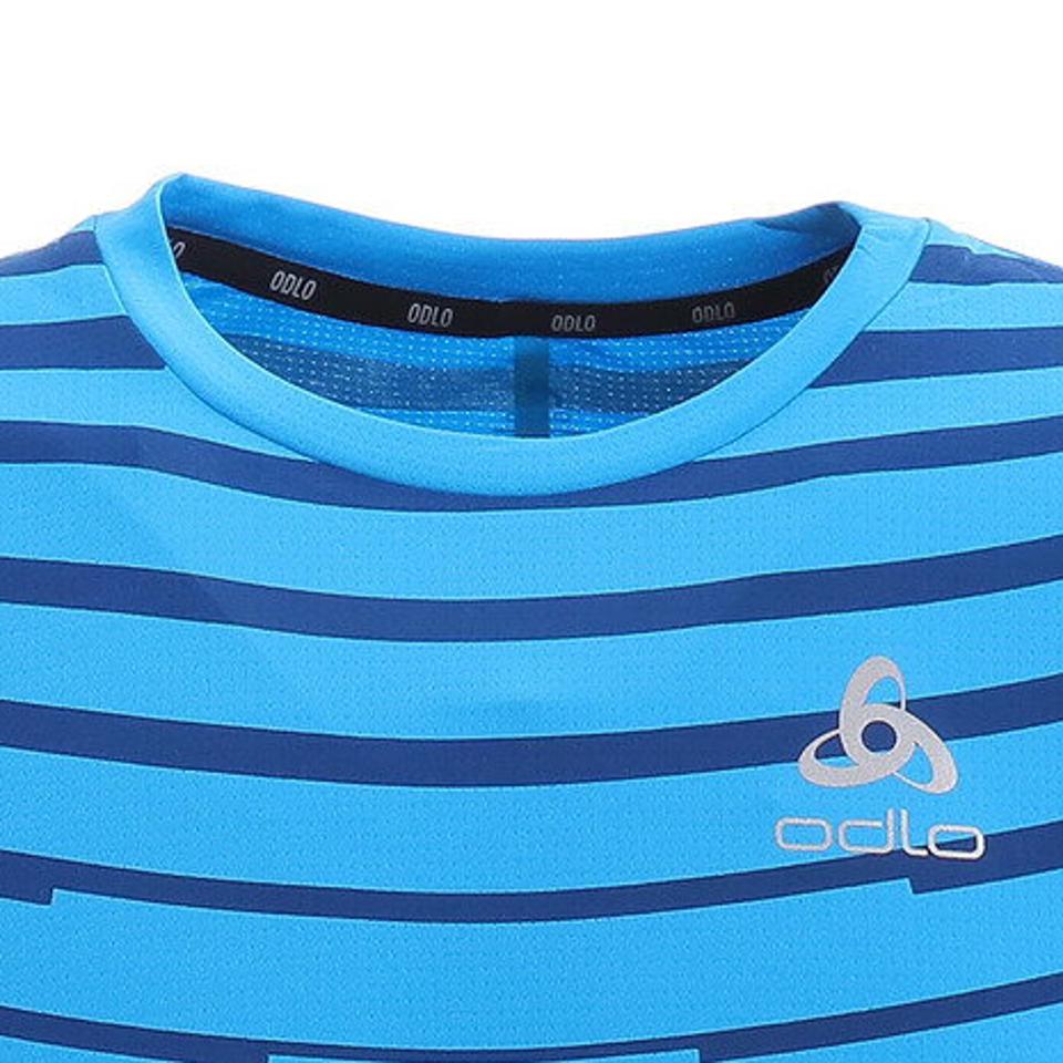 オドロ（ODLO）（メンズ）ランニング クルーネック半袖 Tシャツ CERAM LAYER 312742-20681