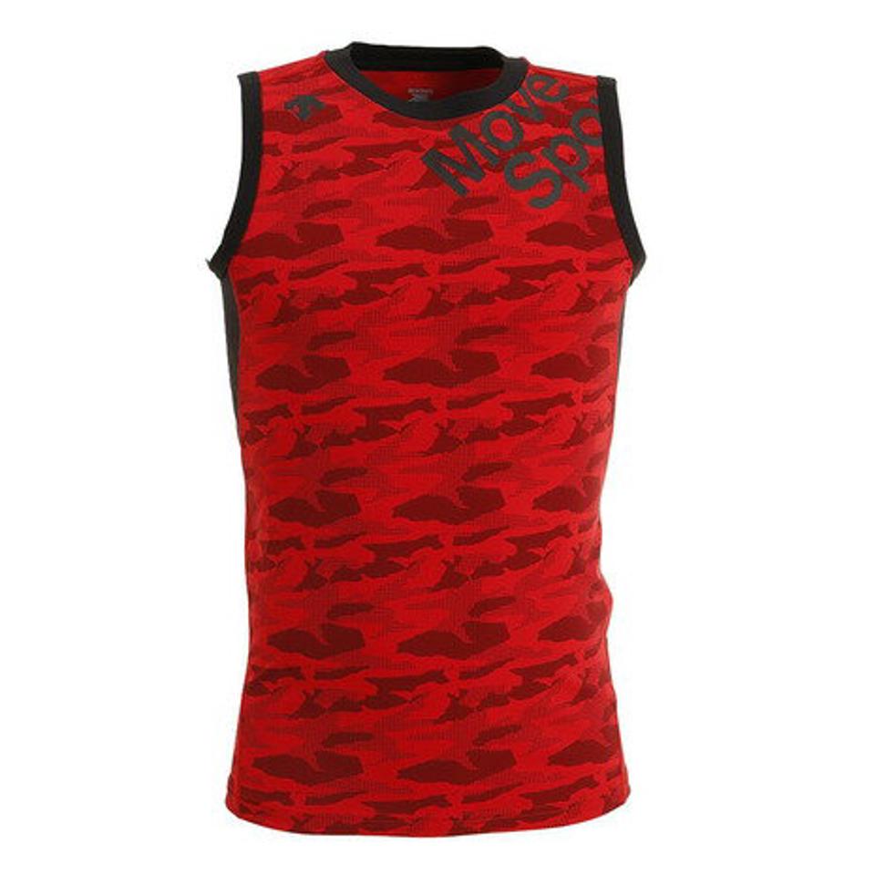 デサント(DESCENTE) ノースリーブシャツ DMMQJA59 RD (メンズ)