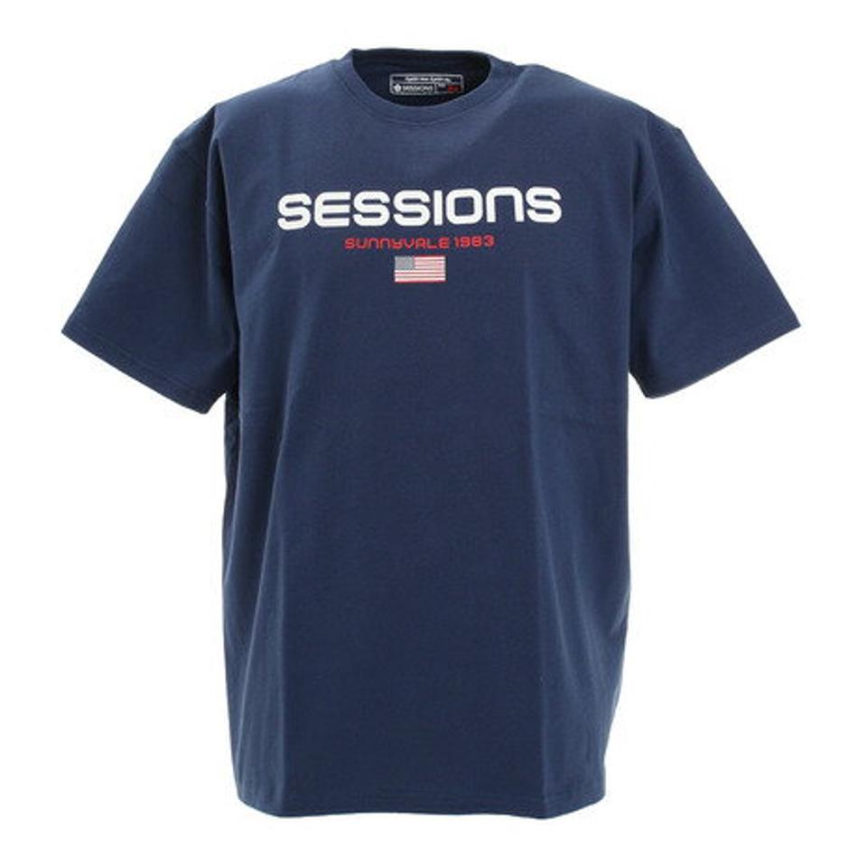 セッションズ（SESSIONS） Tシャツ メンズ 半袖 MID90 217168 NVY カットソー （メンズ）