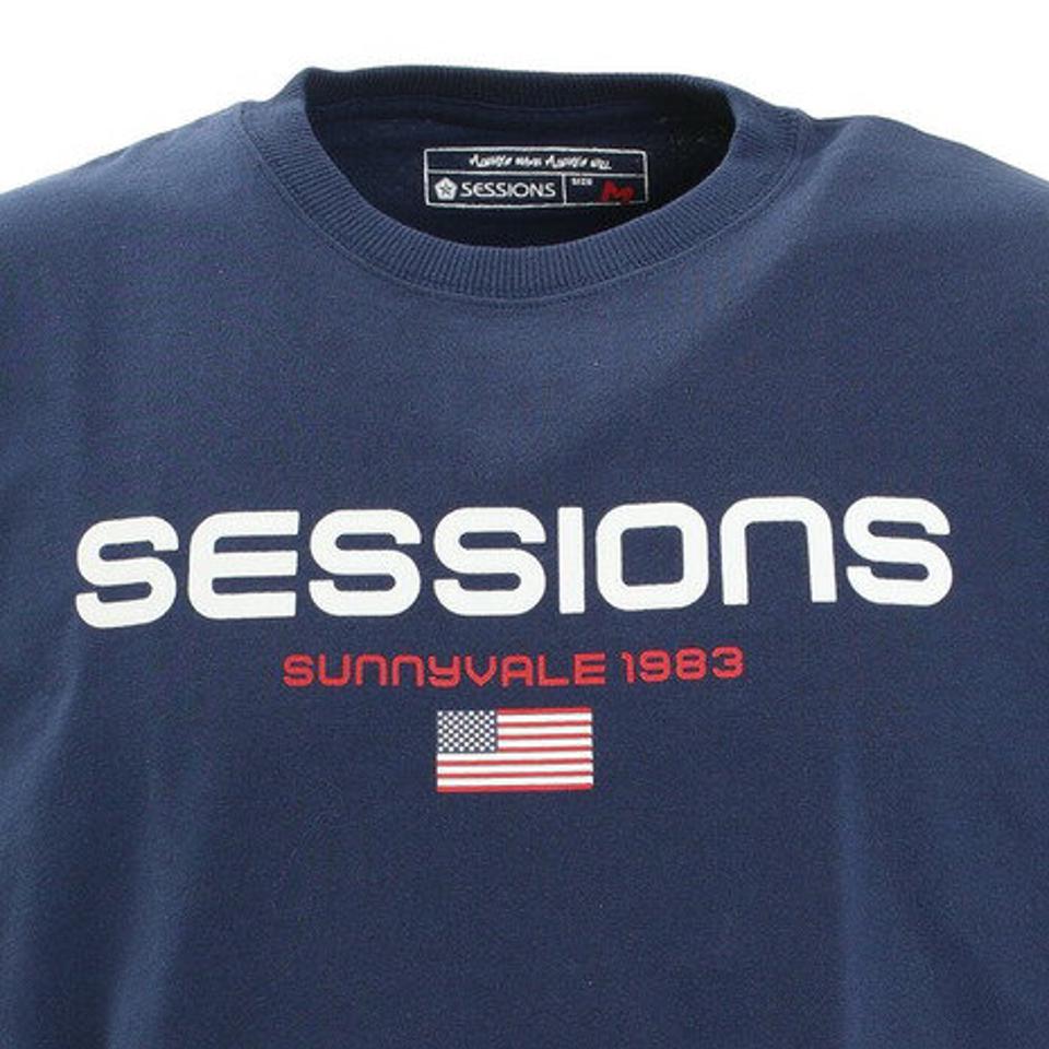 セッションズ（SESSIONS） Tシャツ メンズ 半袖 MID90 217168 NVY カットソー （メンズ）