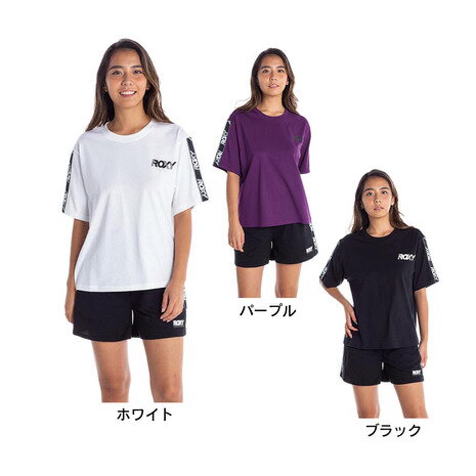 【3/5 24h限定 エントリー＆対象4店舗買い回りで最大P10倍！】ロキシー（ROXY）（レディース） MOVE 半袖 UVカット Tシャツ RST212550