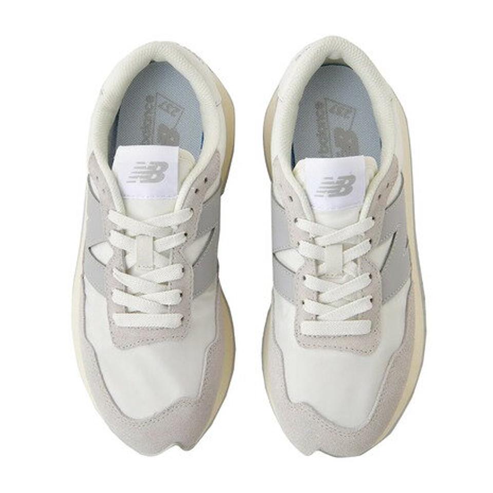ニューバランス（new balance）（レディース）スニーカー 237 オフホワイト WS237JB1 B カジュアル ビッグロゴ スエード オールシーズン