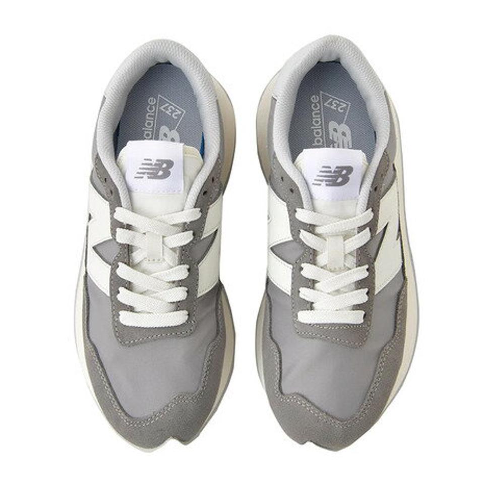 【3/5 24h限定 エントリー＆対象4店舗買い回りで最大P10倍！】ニューバランス（new balance）（レディース）スニーカー 237 グレー WS237JA1 B スポーツ タウン シューズ 厚底 スエード 普段履き カジュアル 登校 通勤