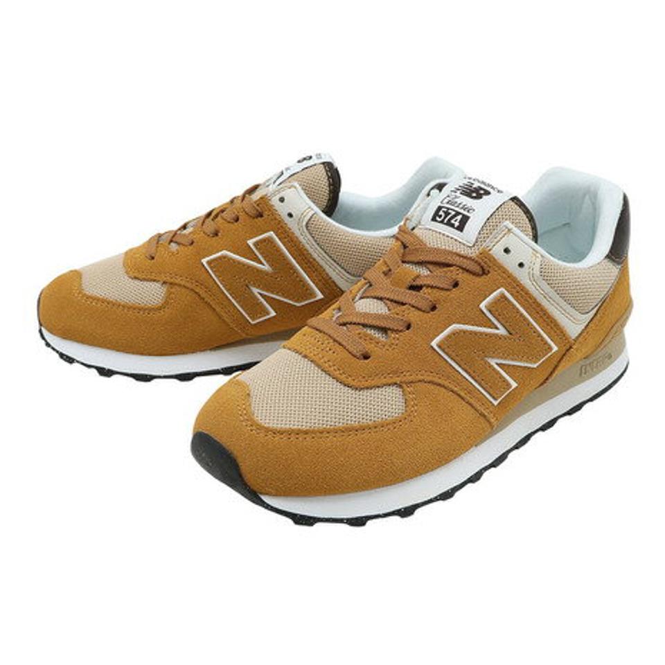 ニューバランス（new balance）（メンズ、レディース）スニーカー 574 U574OS2 D カジュアル スエード メッシュ 通学 通勤 学生 靴