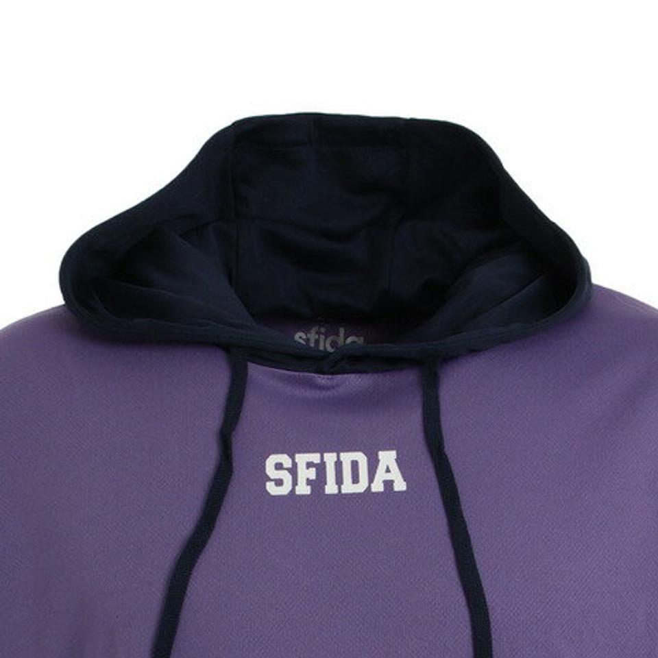 スフィーダ(SFIDA)(メンズ)サッカー ウェア メンズ フード付き 長袖 プラクティスシャツ SA-20A07 PPL