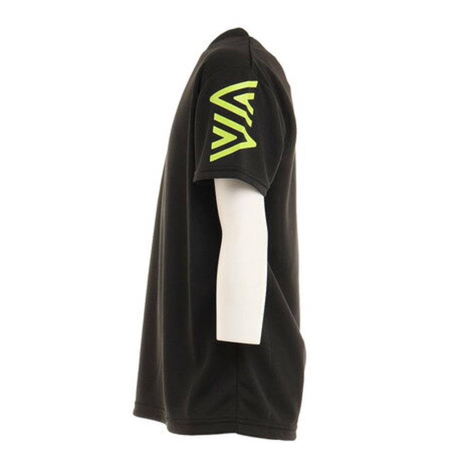 アンブロ（UMBRO）（キッズ）ドライ 速乾 UV ジュニア ドライTシャツ UMJTJA65XB BLK