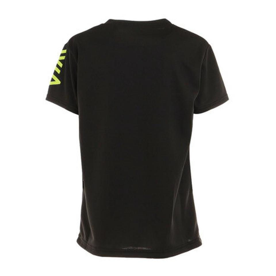 アンブロ（UMBRO）（キッズ）ドライ 速乾 UV ジュニア ドライTシャツ UMJTJA65XB BLK