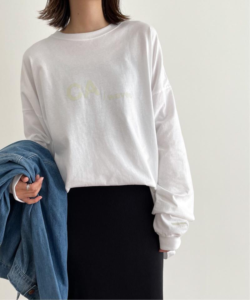 【ユニセックス】 "CA waves"オーバーサイズロングTシャツ（1975 tokyo）