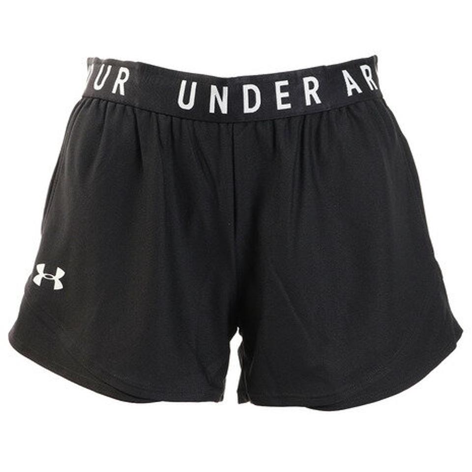 アンダーアーマー(UNDER ARMOUR) プレイアップ ショーツ3.0 1344552 BLK/BLK/WHT AT (レディース)