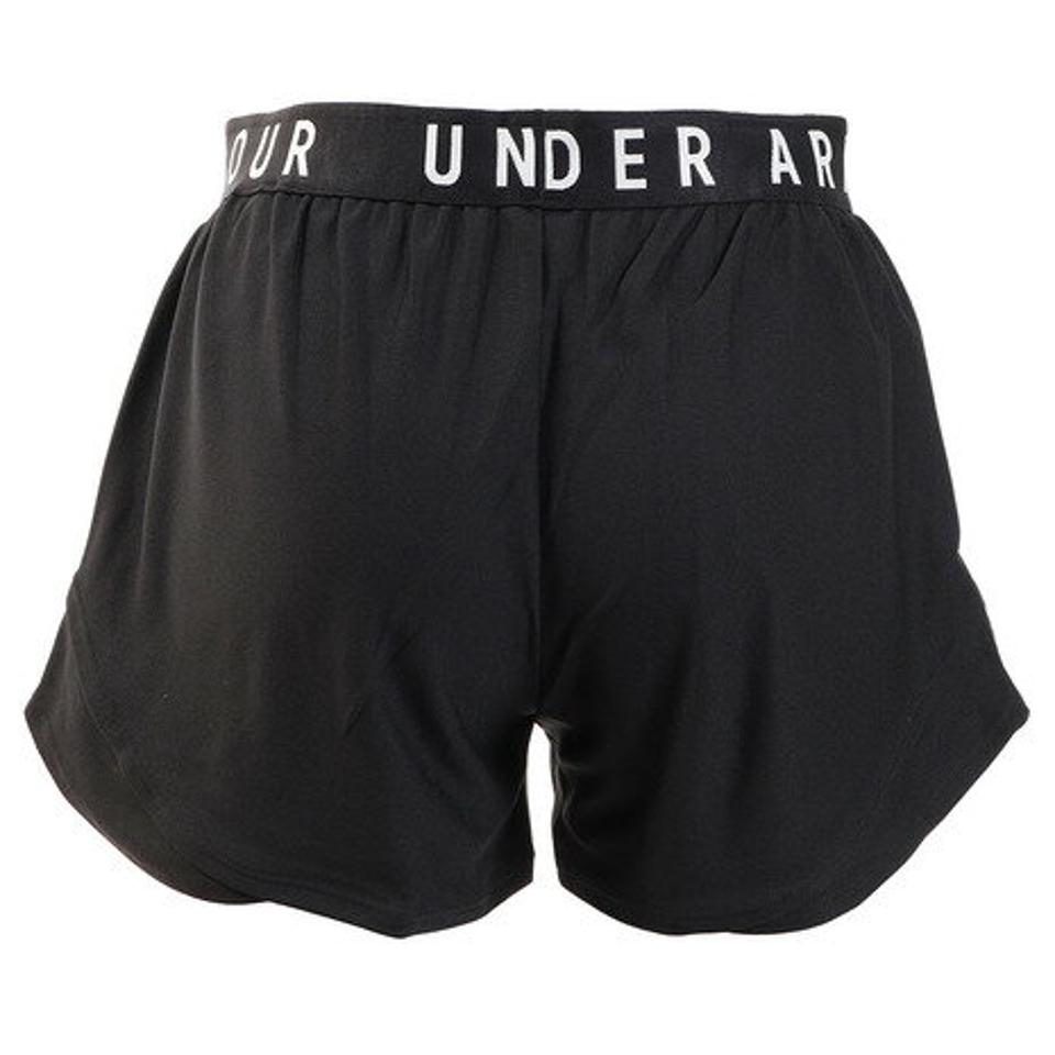 アンダーアーマー(UNDER ARMOUR) プレイアップ ショーツ3.0 1344552 BLK/BLK/WHT AT (レディース)