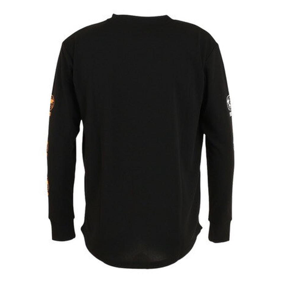 【10%OFFクーポン 10/20まで】エゴザル（EGOZARU） バスケットボールウェア マップ アイコンズ ロングスリーブTシャツ EZLT-F2216-012 （メンズ）