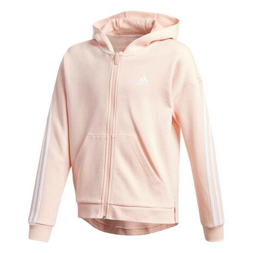 アディダス（adidas） ガールズ 3ストライプス フルジップ パーカー IXB33-GE0952 オンライン価格 （キッズ）