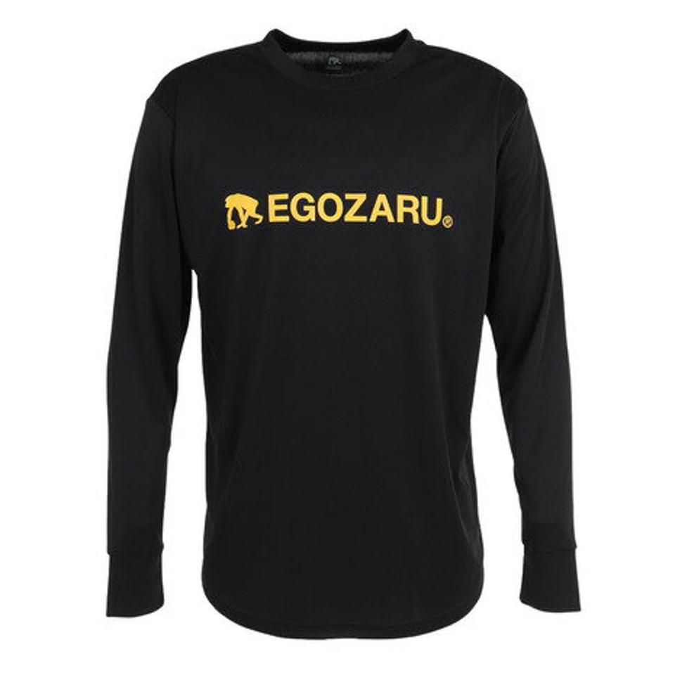 【10%OFFクーポン 2/16まで】エゴザル（EGOZARU）（メンズ、レディース） バスケットボールウェア バックラインロゴ ロングスリーブTシャツ EZLT-F2220