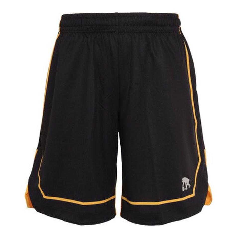 【1/10 24h限定 エントリー&対象4店舗買い回りで最大P10倍!】エゴザル(EGOZARU)(メンズ、レディース)バスパン バスケットボールウェア クランク ライン ショートパンツ EZHP-F2201-012