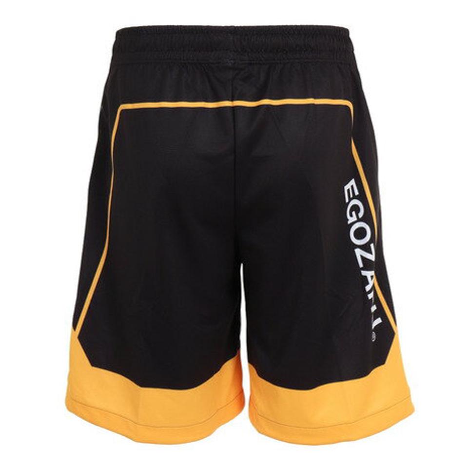 【1/10 24h限定 エントリー&対象4店舗買い回りで最大P10倍!】エゴザル(EGOZARU)(メンズ、レディース)バスパン バスケットボールウェア クランク ライン ショートパンツ EZHP-F2201-012