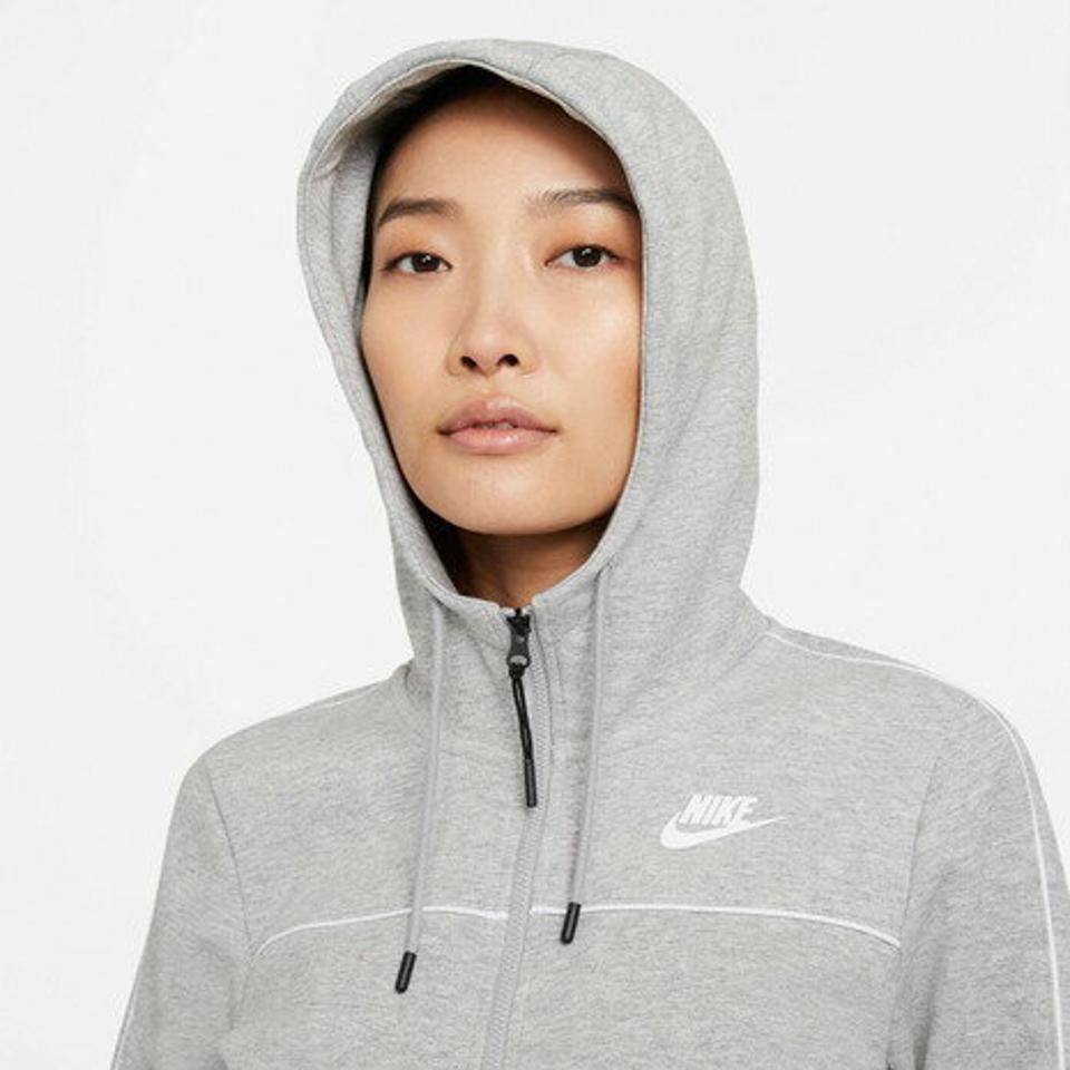 ナイキ（NIKE）（レディース）パーカー NSW MLNM フリース長袖フルジップフーディ CZ8339-063