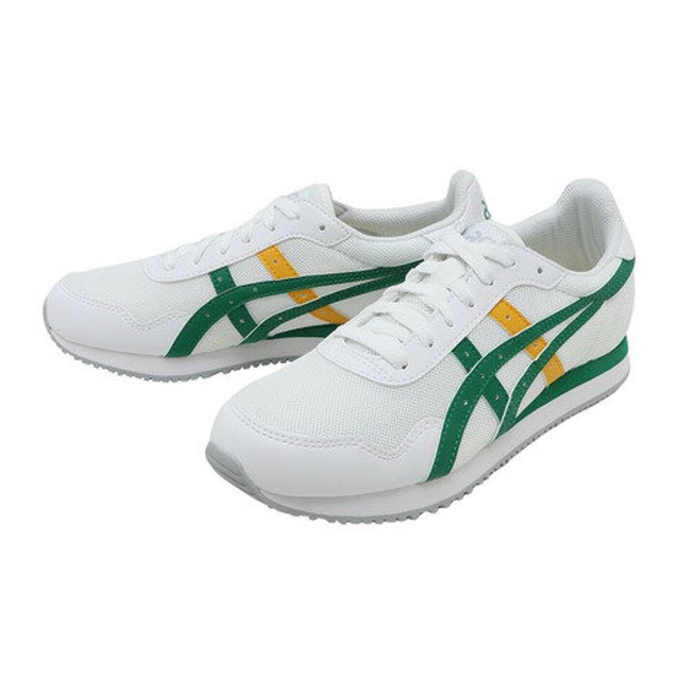 アシックス（ASICS）（メンズ）TIGER RUNNER タイガー ランナー ホワイト グリーン 白 緑 1201A267.102 スニーカー スポーツシューズ カジュアル 通勤 通学