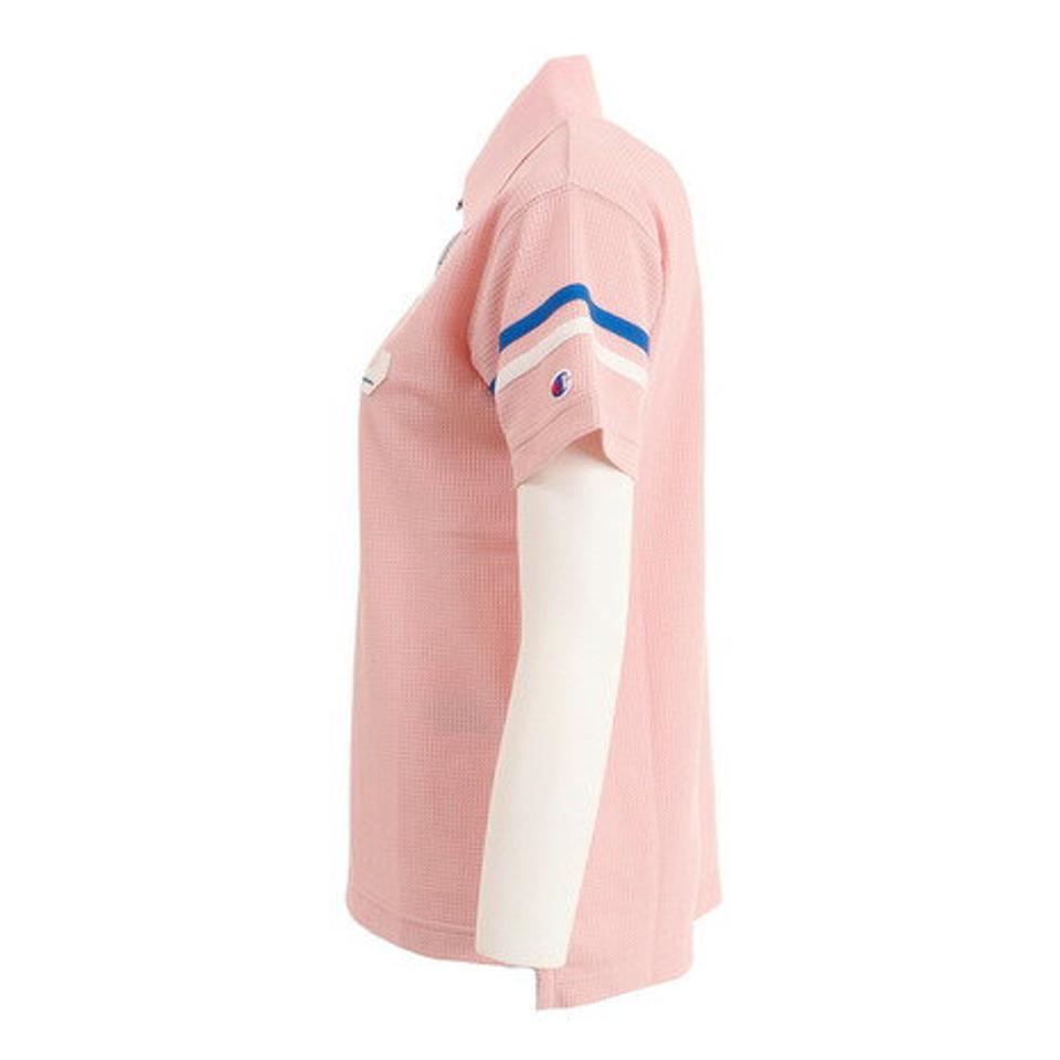 チャンピオン(CHAMPION) ゴルフウェア 吸汗速乾 UVカット 高通気で涼しい♪ 半袖ポロシャツ CW-VG310 920 (レディース)