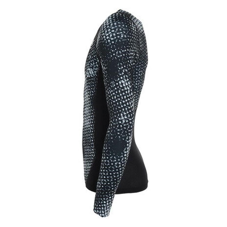 アンダーアーマー(UNDER ARMOUR)(メンズ)着圧 長袖 ヒートギア(夏向け) ロングスリーブ プリント シャツ 1375540 001 速乾