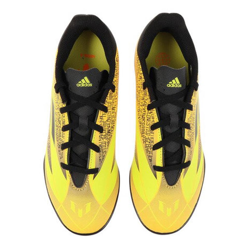 【20％OFFクーポン！3/26まで】アディダス（adidas）（キッズ）ジュニアサッカートレーニングシューズ エックス スピードフロー MESSI.4 TF J GW7430