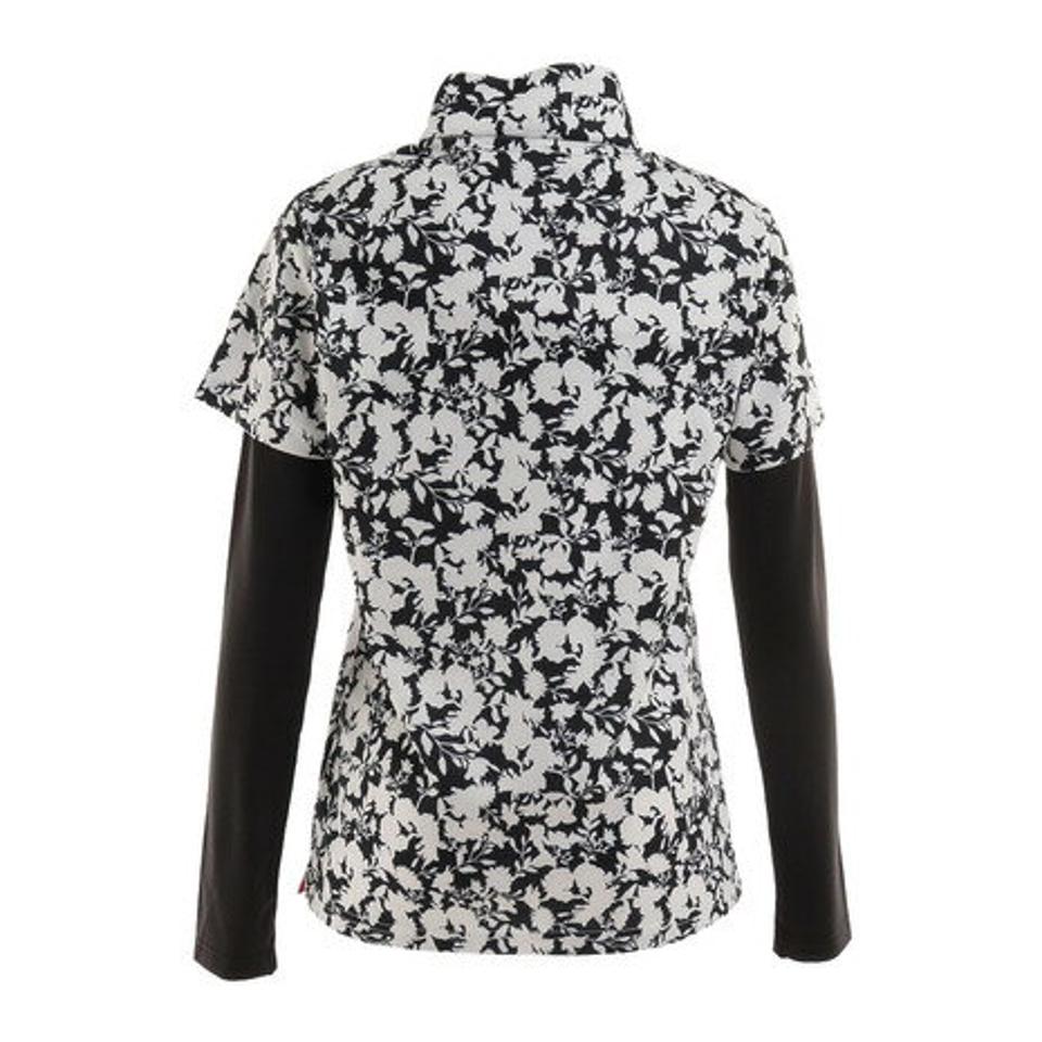 エピキュール(epicure)(レディース)ゴルフウェア 吸汗速乾 UVカット 防臭 消臭 ボレロレイヤード 2WAY ポロシャツ 152-26343-019