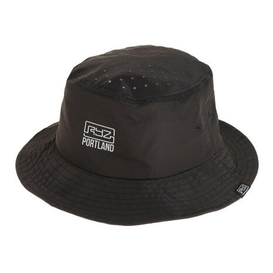 ライズ（RYZ）（メンズ）帽子 メンズ ハット レーザーカットメッシュハット 897R1ST8646 BLK 日よけ