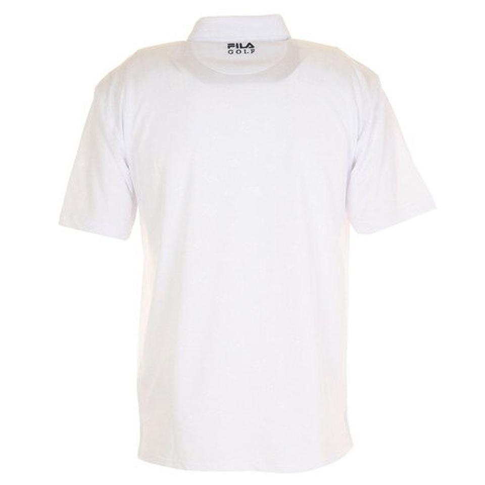 フィラ(FILA)(メンズ)ゴルフウェア ポロシャツ トビ柄エンボスシャツ 740640X