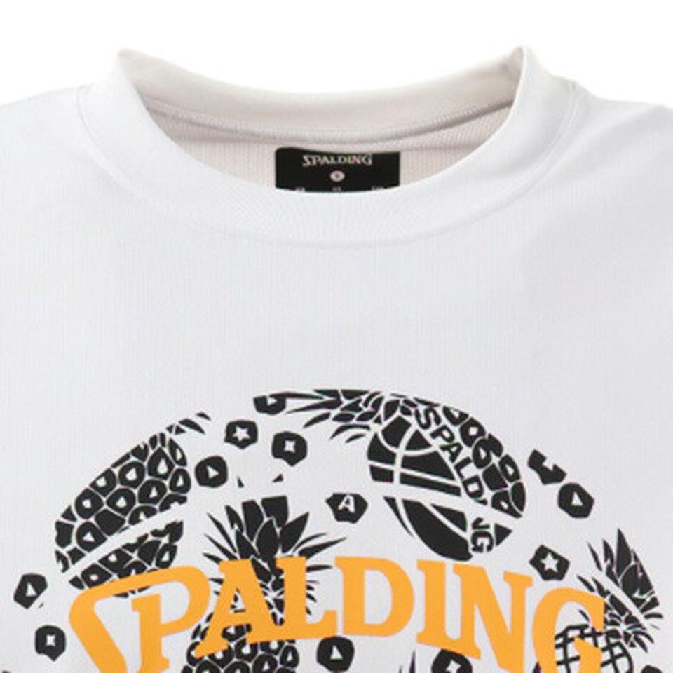 スポルディング（SPALDING） Tシャツ トロピカル SMT210070WH バスケットボールウェア （メンズ、レディース）