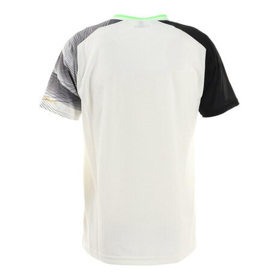 【10%OFFクーポン 12/11まで】パシフィック（PACIFIC）（メンズ） テニスウェア ドライプラス昇華 プリントTシャツ PT21SM402