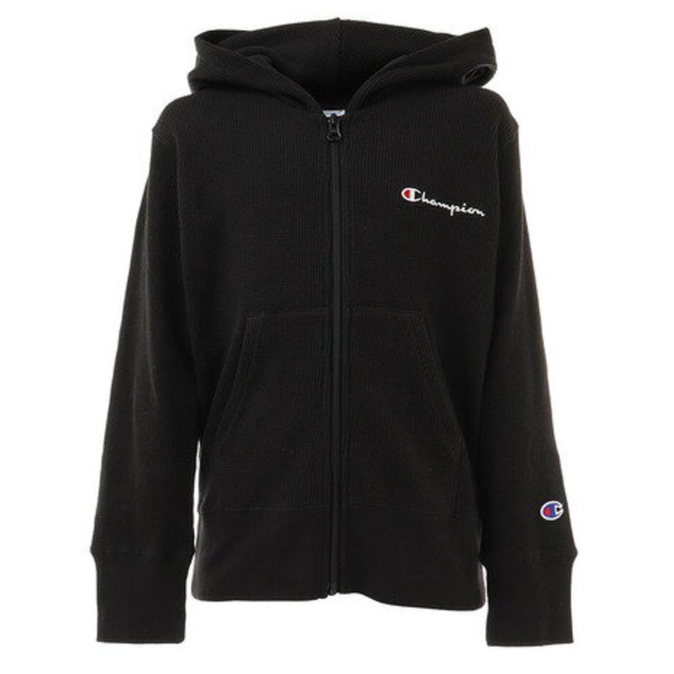 チャンピオン-ヘリテイジ（CHAMPION-HERITAGE） ジュニア フルジップスウェットパーカー CS6705 BLK （キッズ）