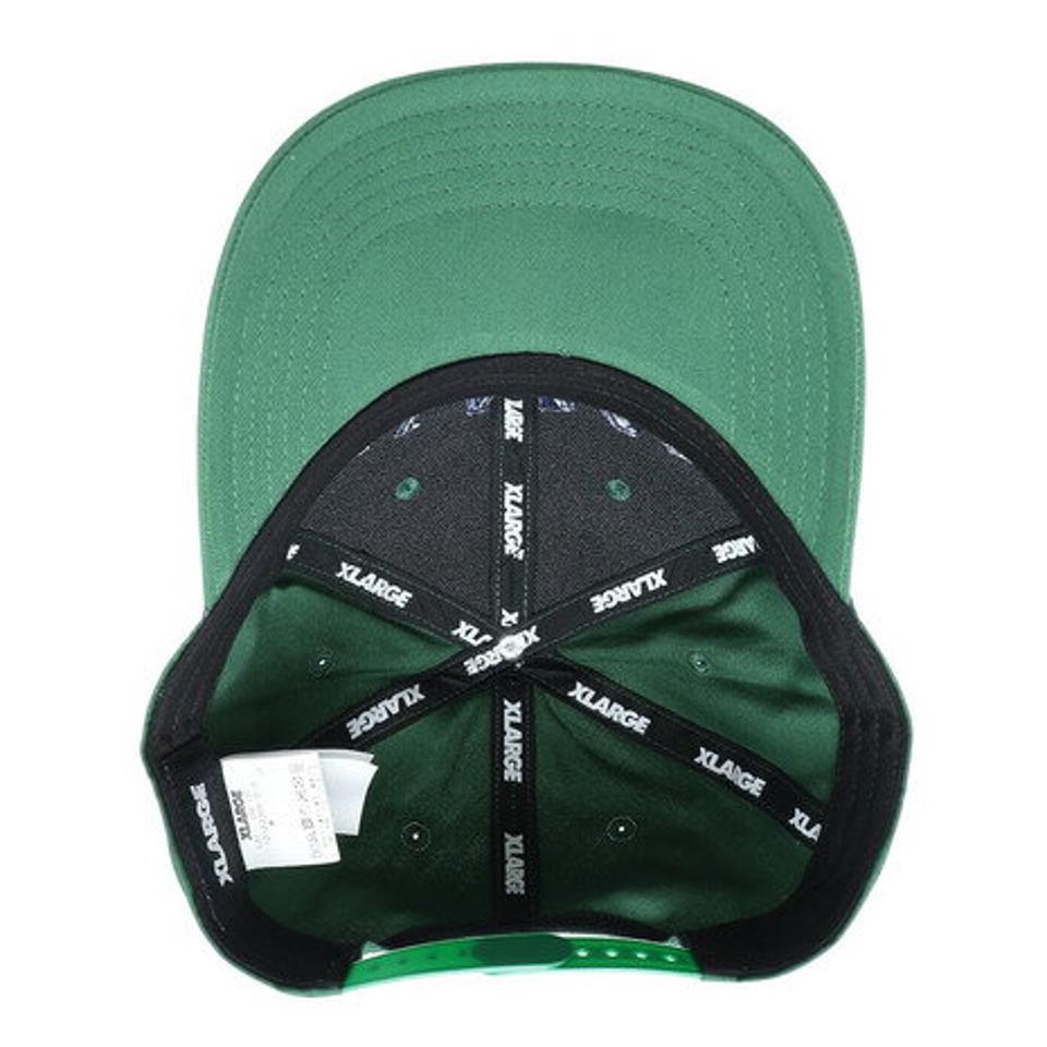 エクストララージ（XLARGE） 3D EMBROIDERY 6PANEL キャップ 101222051010-GREEN （メンズ）