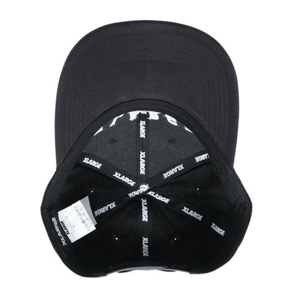 エクストララージ（XLARGE） 3D EMBROIDERY 6PANEL キャップ 101222051010-BLACK （メンズ）