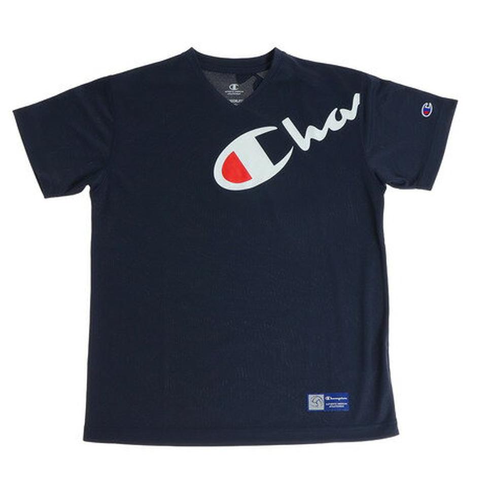 【10％OFFクーポン! 23日迄】チャンピオン（CHAMPION）（メンズ）プラクティスTシャツ C3-RV301 370 【バレーボールウェア スポーツウェア】
