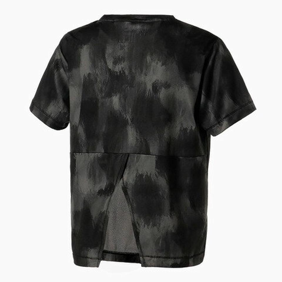 プーマ（PUMA） ヨガ スタジオ AOP トレンド 半袖 Tシャツ 522623 01 BLK （レディース）