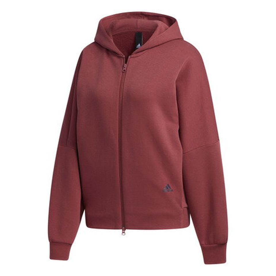 アディダス（adidas） 3ストライプス ワーディング フルジップパーカー IXK74-GF6986 オンライン価格 （レディース）