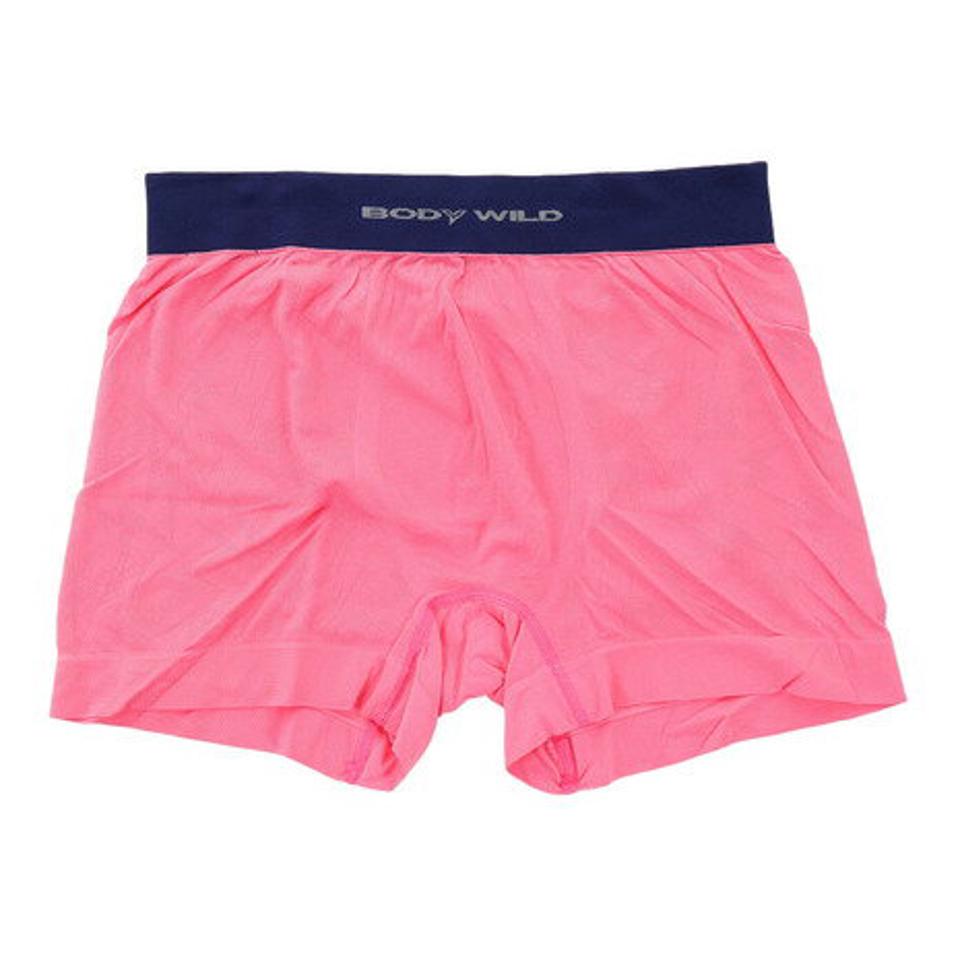 ボディワイルド(BODY WILD) ボクサーパンツ 前閉じ 立体成型 メッシュ BWC895J PNK (メンズ)
