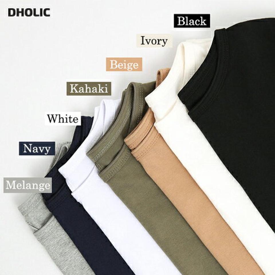 フレアロングTシャツ・t00386 レディース【tops】コラボ トップス Tシャツ 長袖 ロング丈 単色 無地 シンプル ベーシック フレア 体型カバー 大人 フェミニン きれいめ 春 秋 冬 白 ホワイト 韓国ファッション ハイホリHIHOLLI 人気